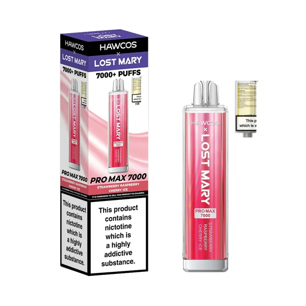 Hawcos x Lost Mary Pro Max 7000 Vape Kit – Only £3.99