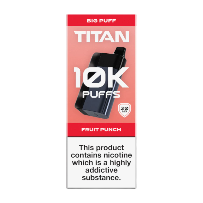 Titan 10K Vape Kit Fruit Punch 20mg £10.40