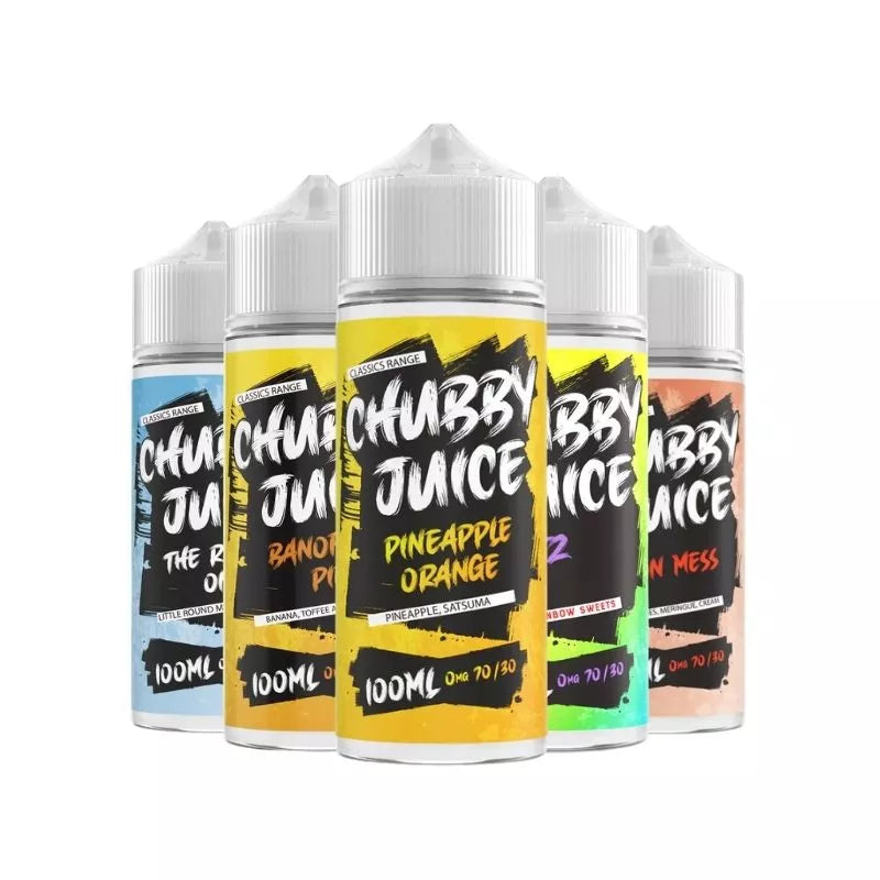 Chubby Juice Originals 100ml Shortfills – £3.99