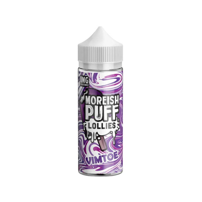 Moreish Puff Lollies Vimtoe 100ml Shortfill – £5.99