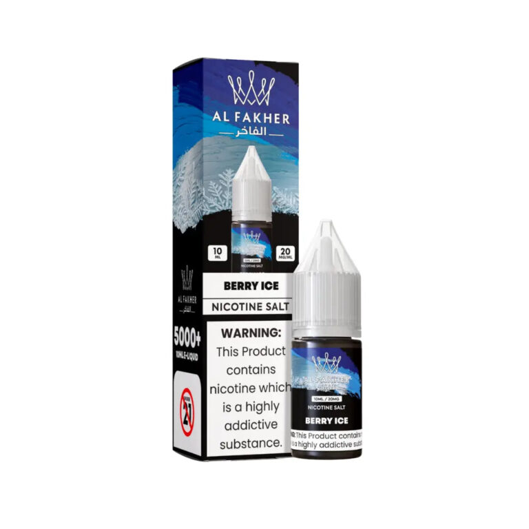 Al Fakher Berry Ice 10ml Nic Salt E-Liquid – £0.79