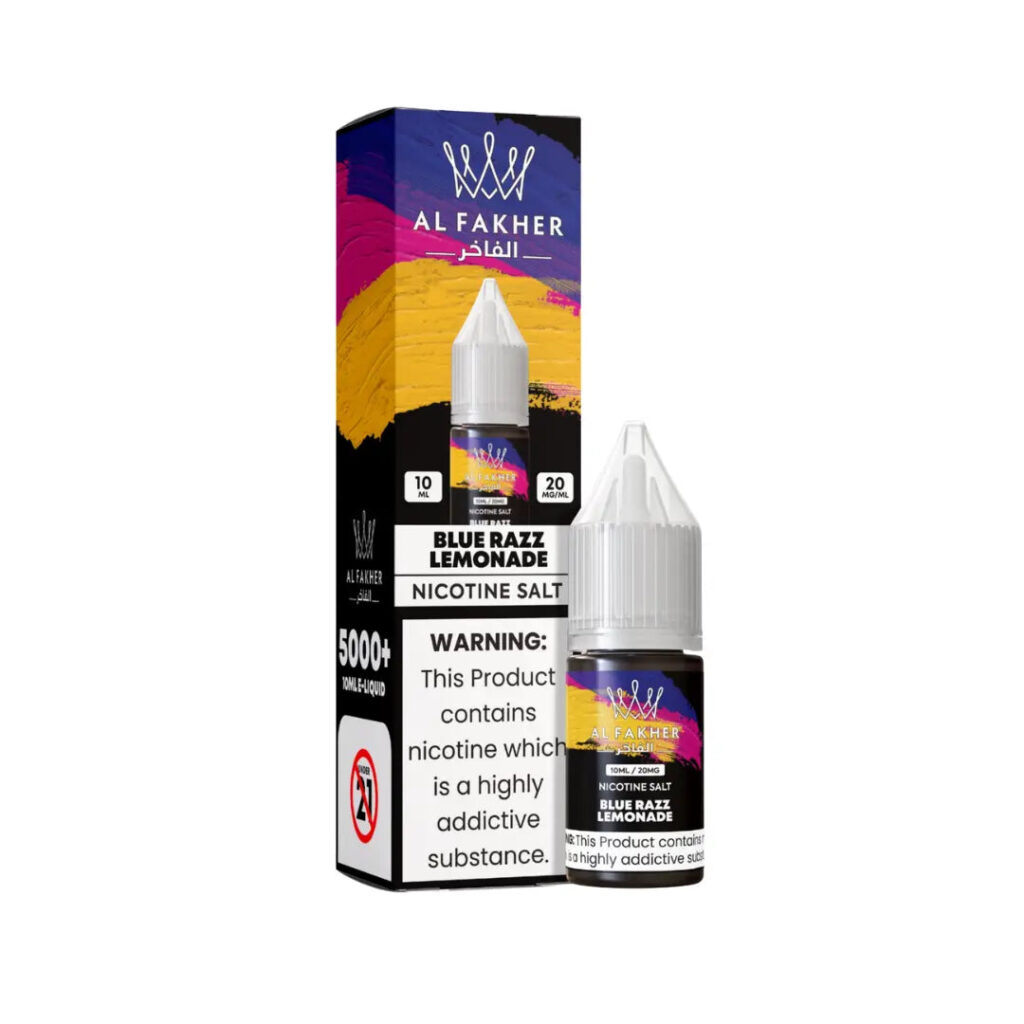 Al Fakher Blue Razz Lemonade 10ml Nic Salt E-Liquid – £0.79