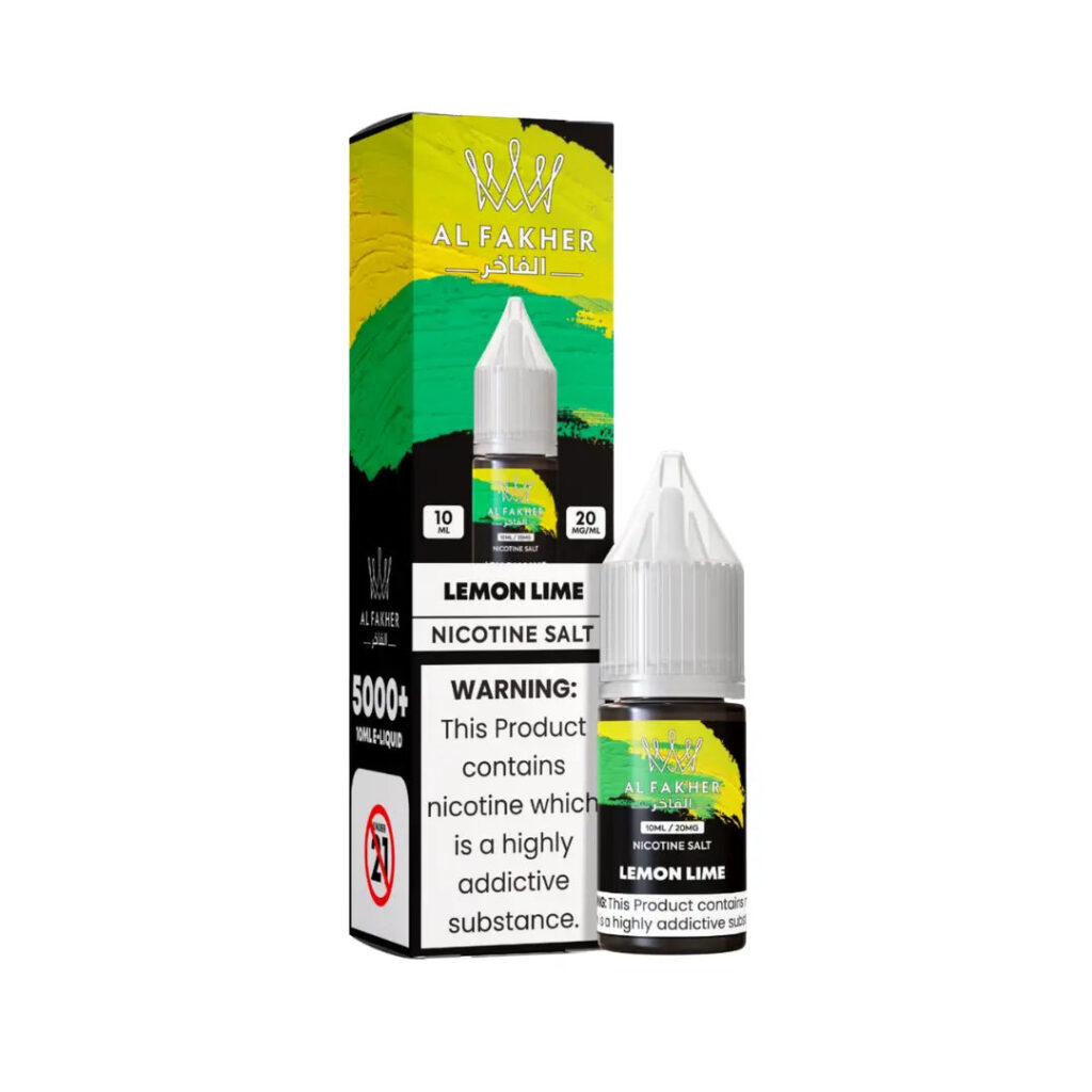 Al Fakher Lemon Lime 10ml Nic Salt E-Liquid – £0.79