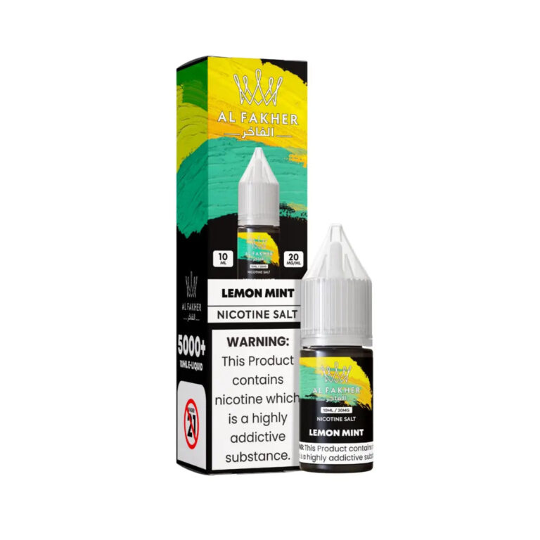 Al Fakher Lemon Mint 10ml Nic Salt E-Liquid – £0.79