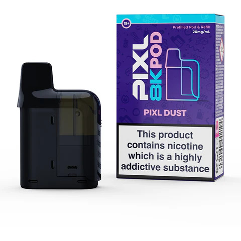 Pixl 8000 Prefilled Pods – Buy Any 10 For £49