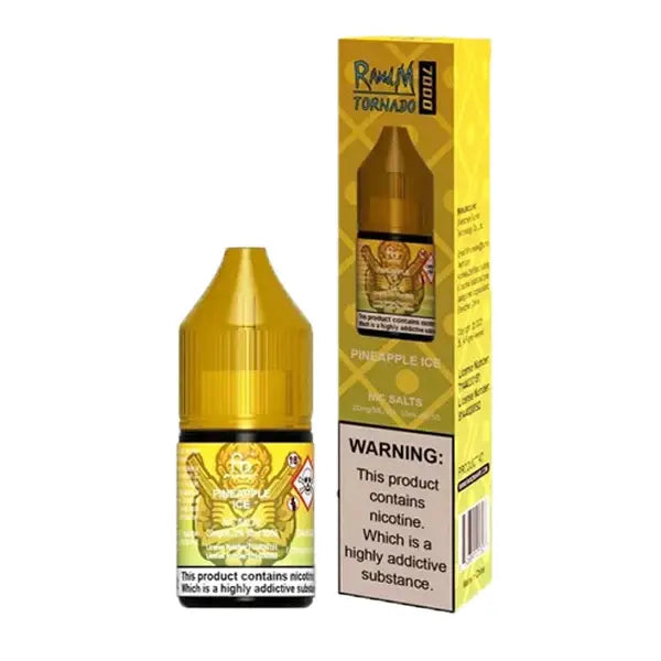 RandM Tornado 9000 Pineapple Ice 10ml Nic Salt – £0.79