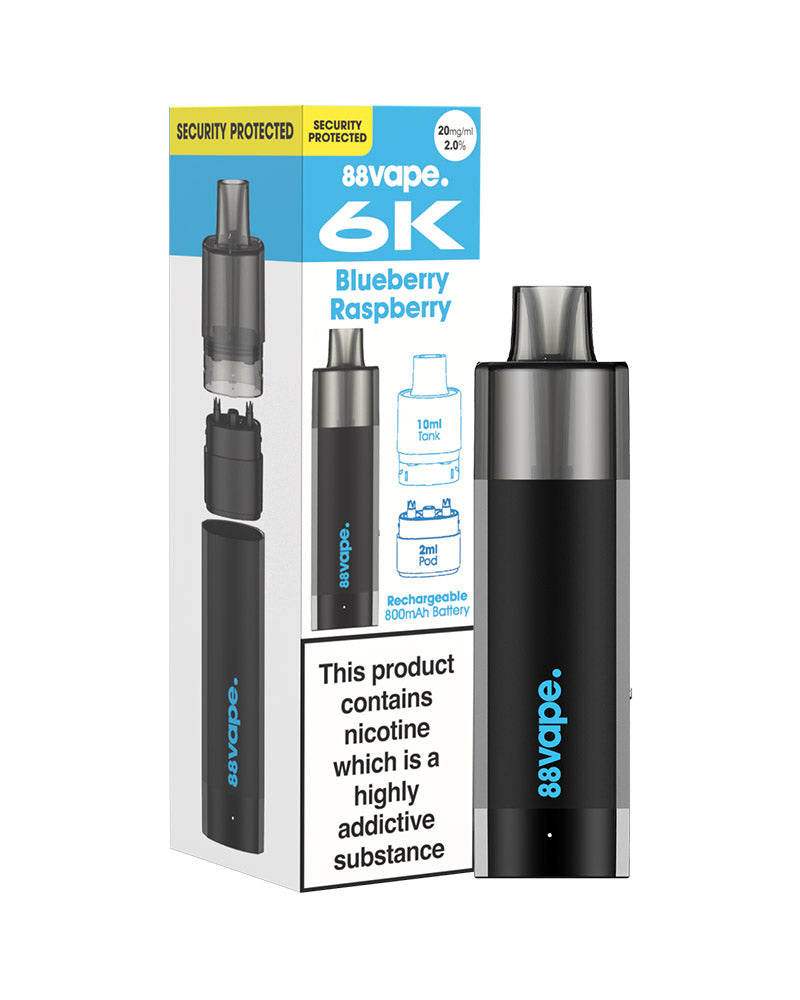 88Vape 6K Pod Kit – £6.99