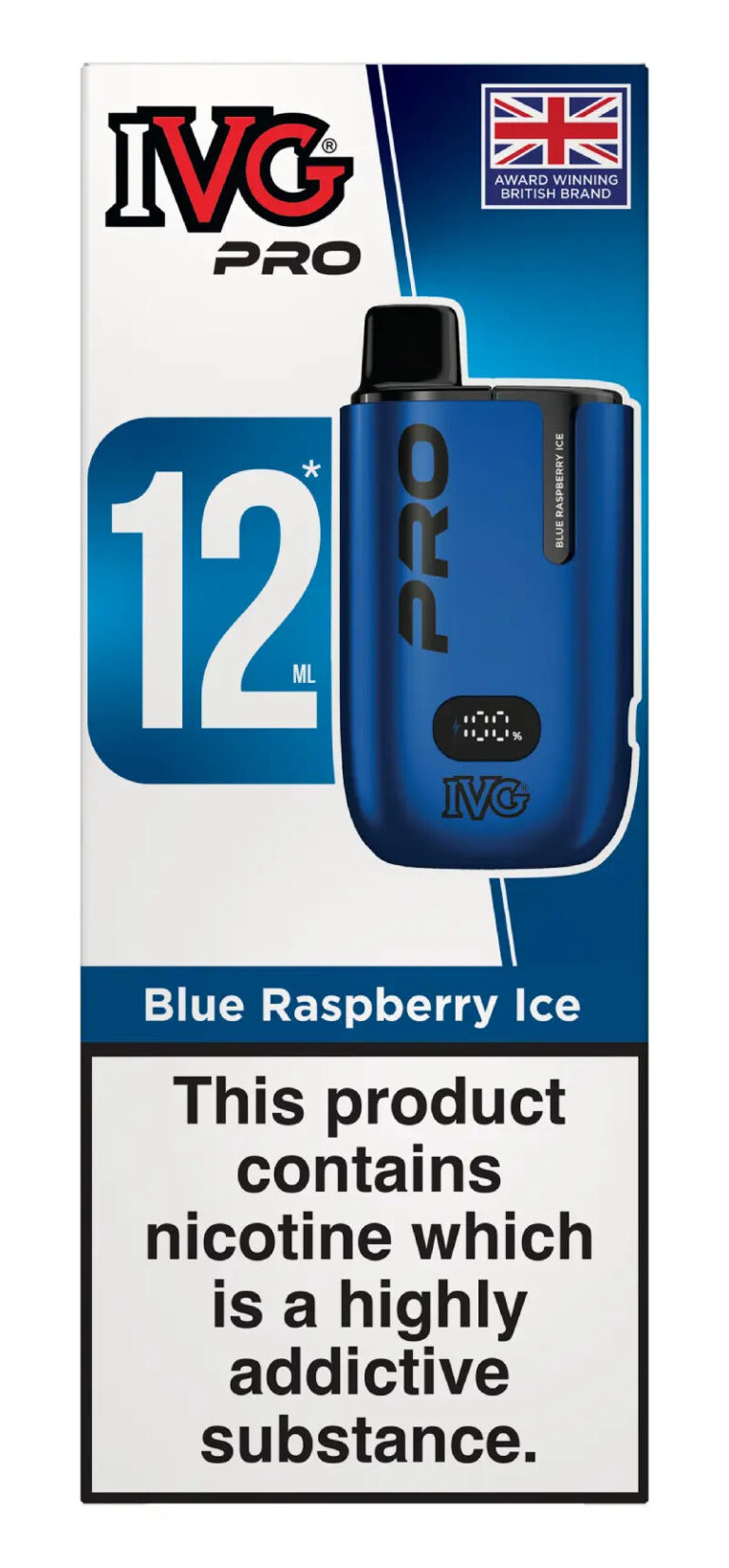 New IVG PRO 12 Pod Kit – £6.99