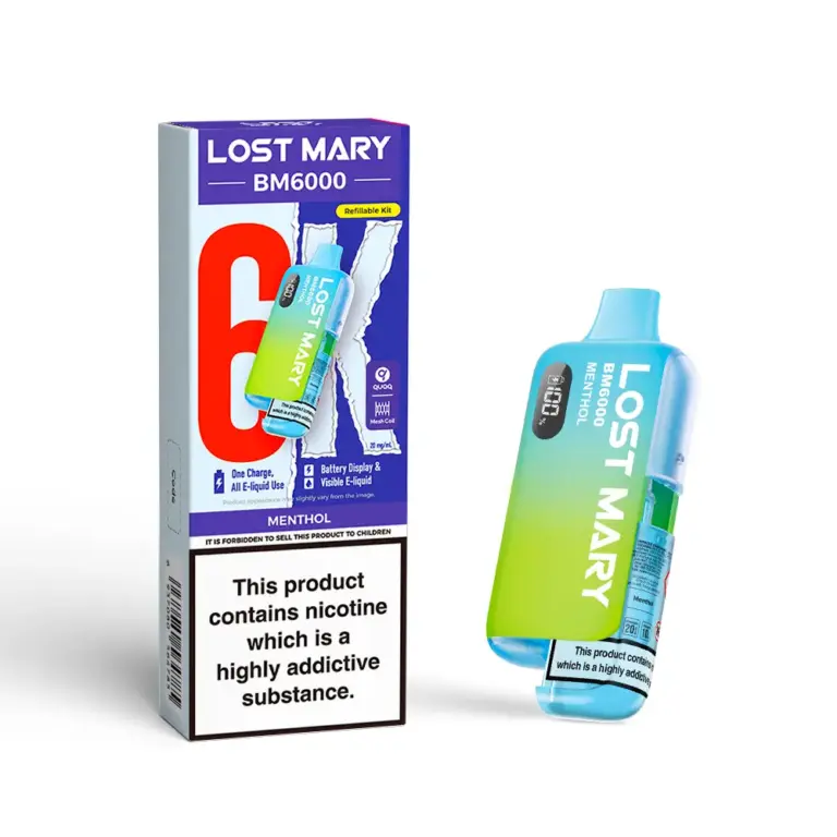 New Lost Mary BM6000 Pod Kit – £7.49