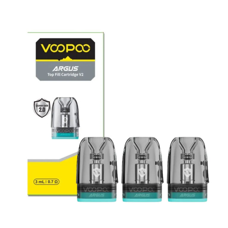New VooPoo Argus Top Fill V2 Replacement Pod Cartridges – £7.49