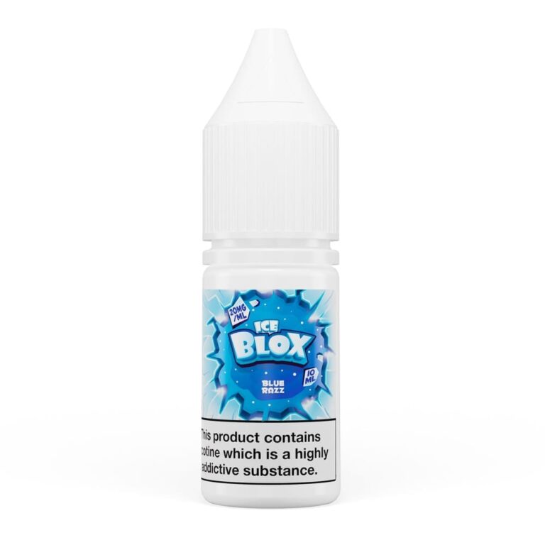 Ice Blox Blue Razz Nic Salt 10ml E-Liquid – £0.49