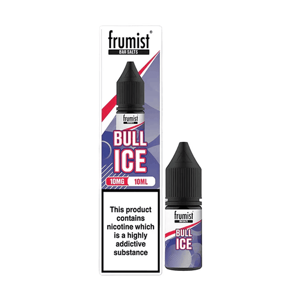 Frumist Bar Salt | Bull Ice Nic Salt E-liquid | 10ml 99p – £0.99