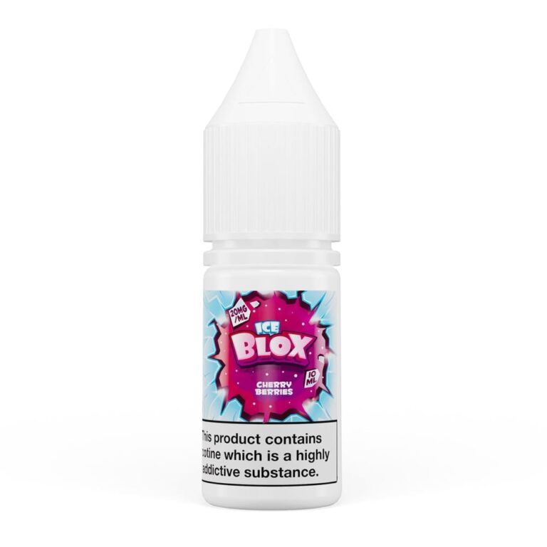 Ice Blox Cherry Berries Nic Salt 10ml E-Liquid – £0.49