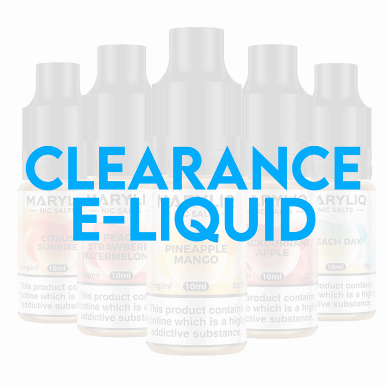 New Clearance E-Liquid – £0.99