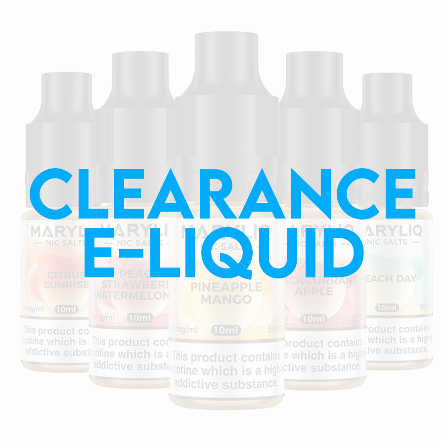 Clearance E-Liquid – £0.99