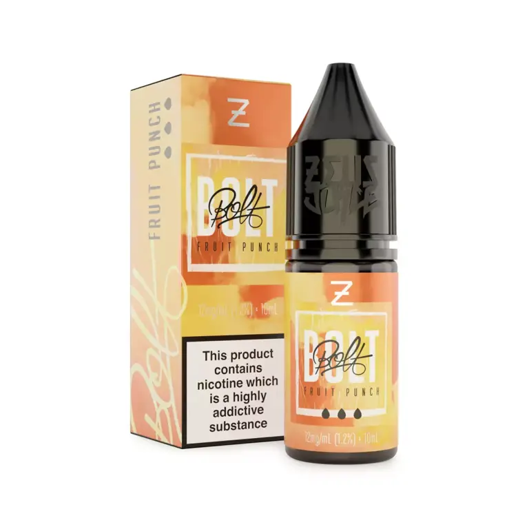 New BOLT | Fruit Punch Freebase 10ml | Zeus Juice UK – £0.75