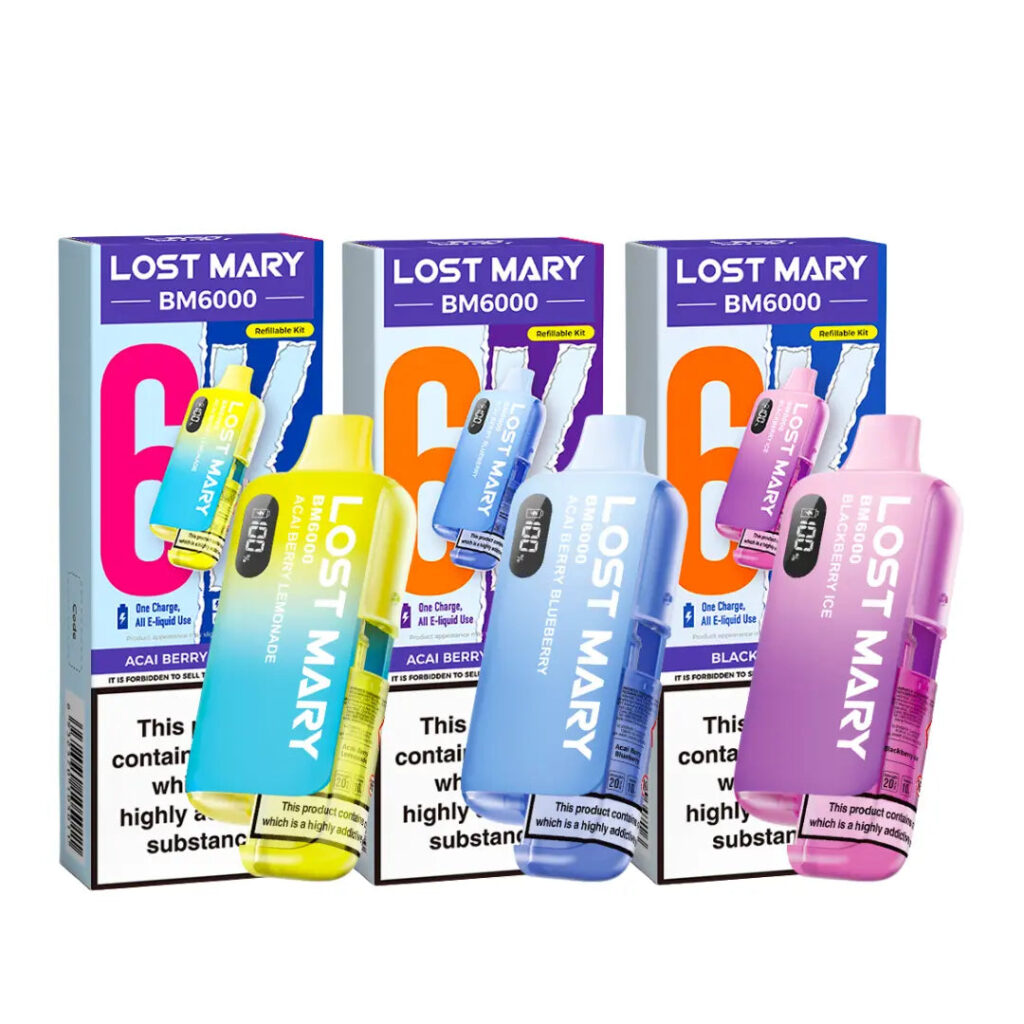 <span class="vb-new-badge">New</span> Lost Mary BM6000 Prefilled Pod Vape Kit – £6.66