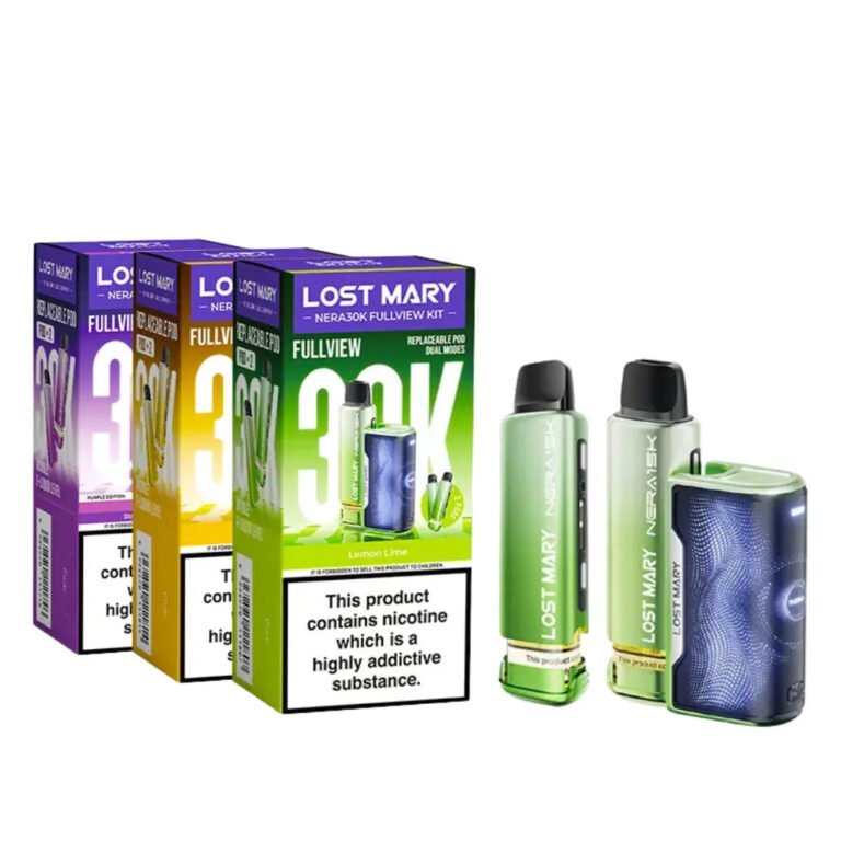 New Lost Mary Nera 30K Fullview Prefilled Pod Kit – £7.49