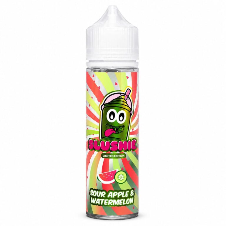 Slushie Sour Apple & Watermelon Slush 50ml E-Liquid – £1.79