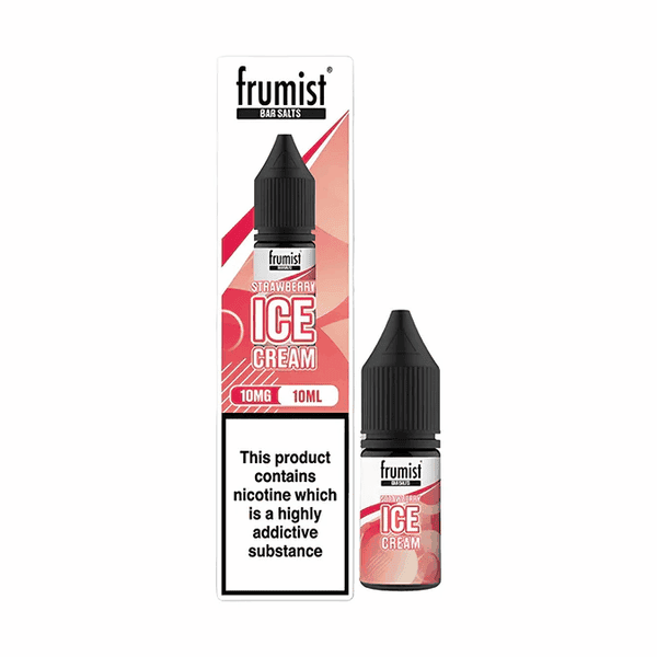 Frumist Bar Salt | Strawberry Ice Cream Nic Salt | 10ml 99p – £0.99
