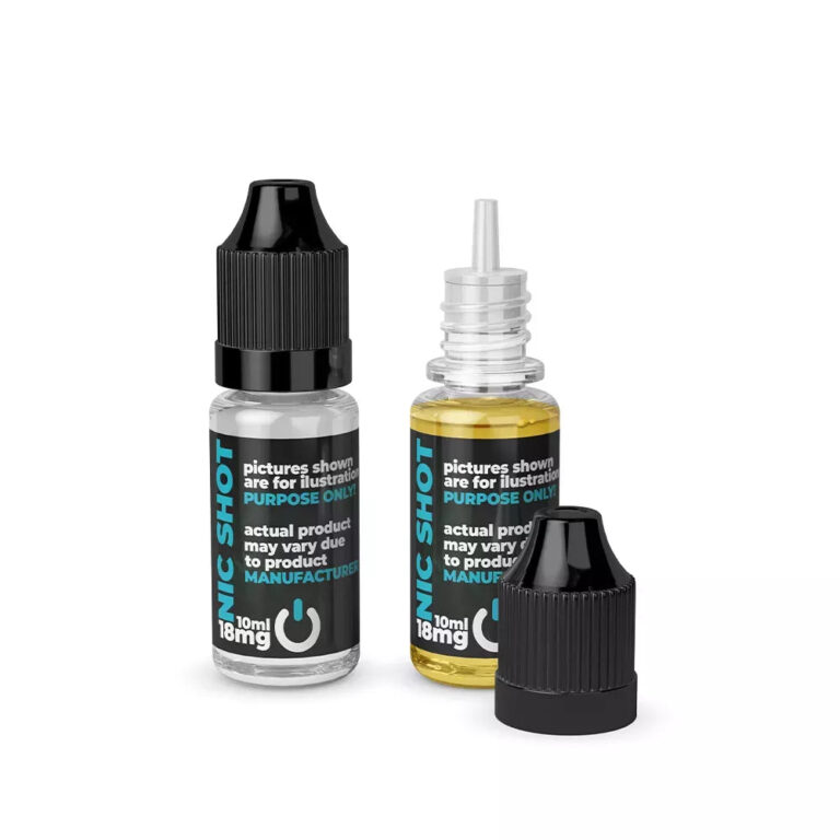 New Nic Shots | Freebase & Salt Nicotine Shots – £0.66
