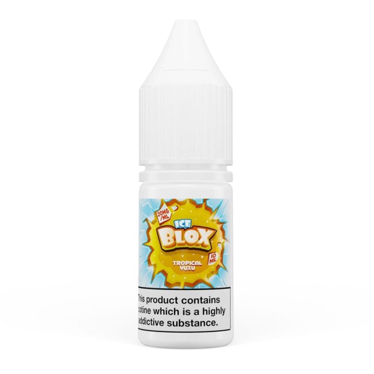 Ice Blox Tropical Yuzu Nic Salt 10ml E-Liquid – £0.49