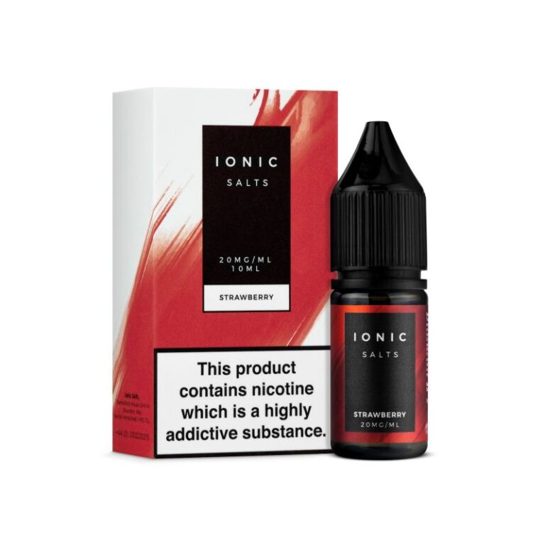 New Strawberry 10ml Nic Salt E-Liquid – £2.49