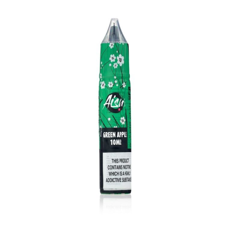 New Green Apple 10ml Nic Salt E-Liquid – £1.75
