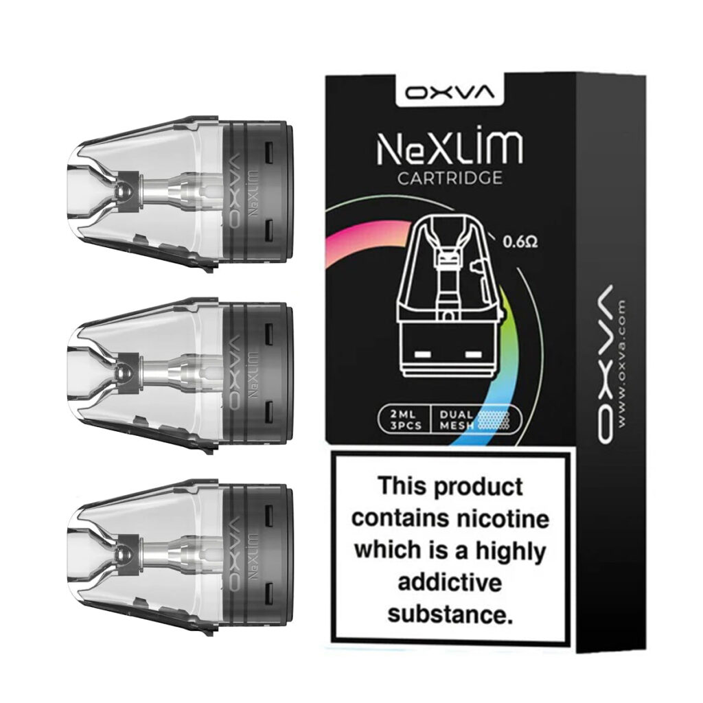 NeXlim 4ml Replacement Pod Cartridges by Oxva – £8.99