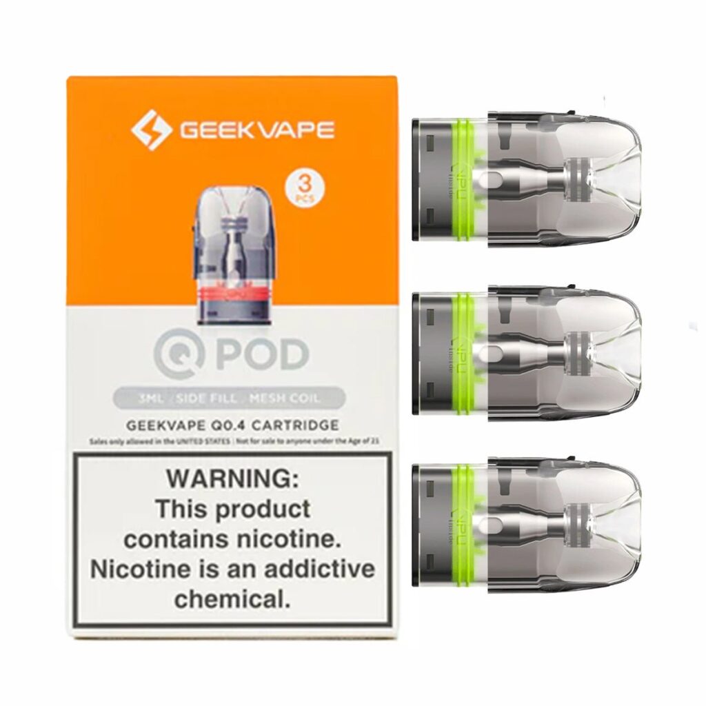 Q Pod 3ml XL Replacement Pods By Geekvape – £8.99