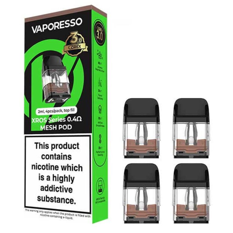 New Xros Corex 3.0 Replacement Pods By Vaporesso – £9.95