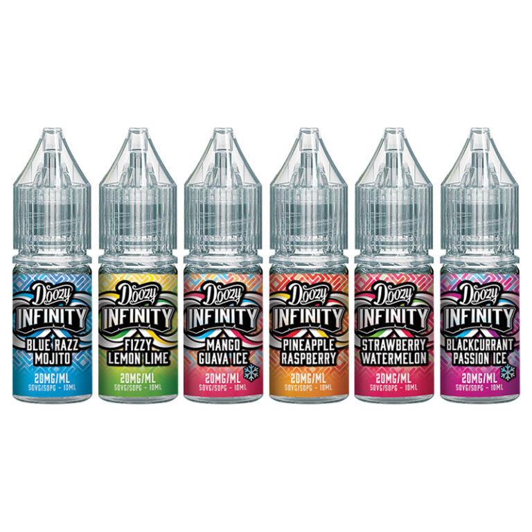 New Doozy Infinity Salts Nicotine Salt E-liquid 10ml – £2.49