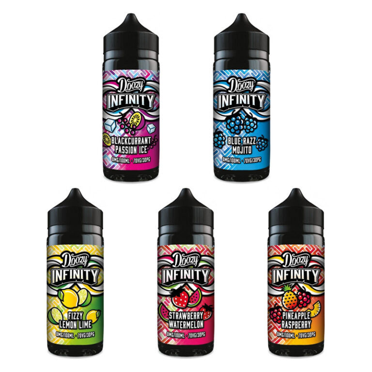Doozy Infinity Shortfill E-liquid 100ml (70VG/30PG) – £6.69