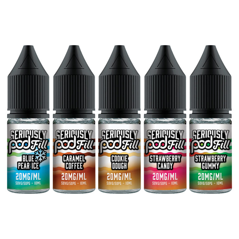New Doozy Seriously Pod Fill Salts Nicotine Salt E-liquid 10ml – £2.19