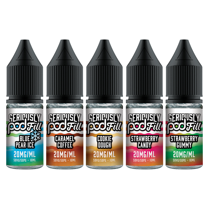 Doozy Seriously Pod Fill Salts Nicotine Salt E-liquid 10ml – £2.19
