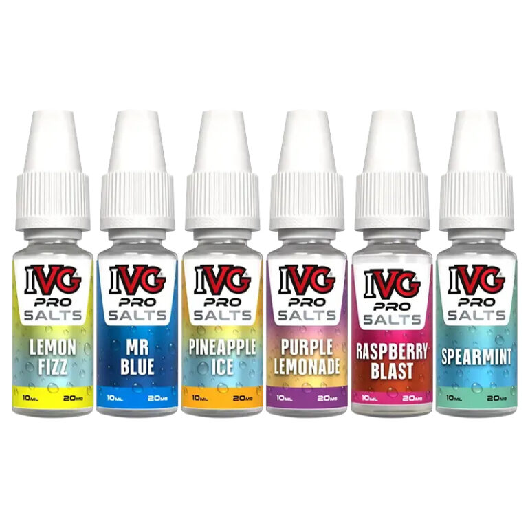 New IVG Pro Salts Nicotine Salt E-liquid 10ml – £1.99