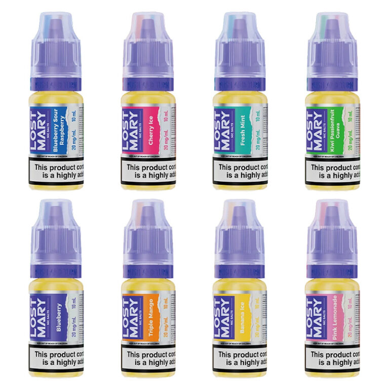New Lost Mary Nicotine Salt E-liquid 10ml – £1.99