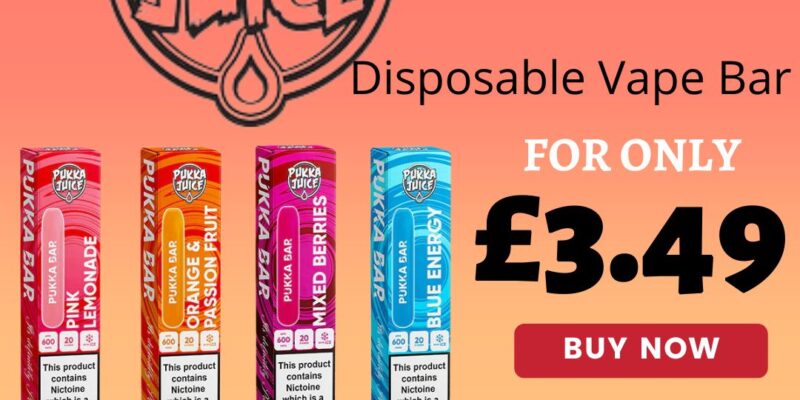 Pukka Disposable Vape Kit – £3.49