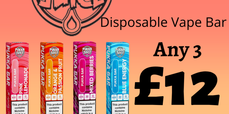 Pukka 3 Pack Disposable Kit – £12.00