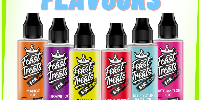 Feast Treats 100ml Bar Liquid – £12.99