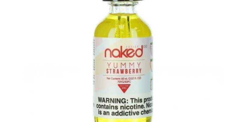 Naked 100 Yummy Strawberry Shortfill E-liquid 50ml-£7.99
