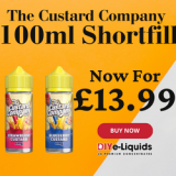 The Custard Company E liquid 100ml – £13.99