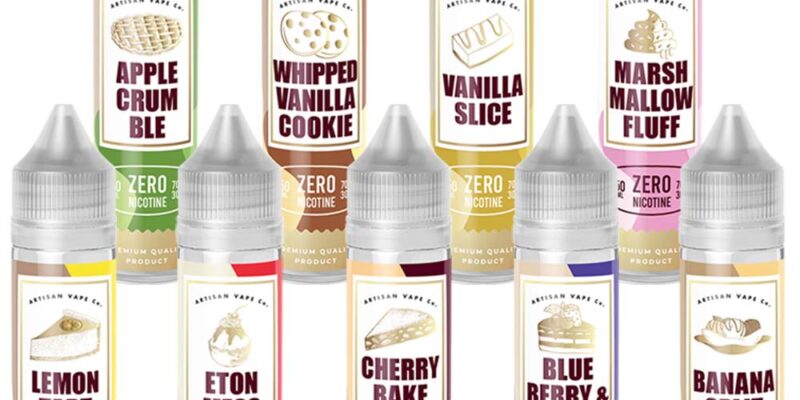 Artisan Vape E-Liquid 4x 50ml – £10.00