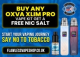 Oxva Xross Xlim Pro Kit and Get Free E-Liquid –