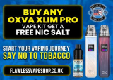 Oxva Xross Xlim Pro Kit and Get Free E-Liquid –