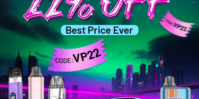 Best Price Ever! Vaperesso 22% OFF