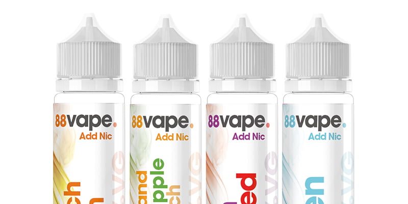 88 Vape 50ml E-Liquid Shortfill – £3.99