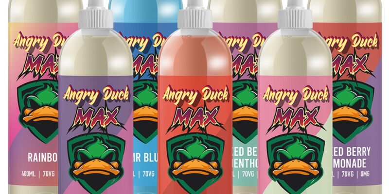 Angry Duck Max E-liquid 400ml – £12.00