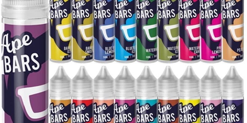 Ape Bars E-Liquid 4x 50ml Short Fills – £10.00
