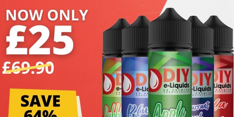 DIY E Liquids Short Fills 1000ml – £25.00
